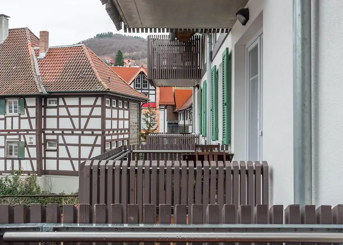 Schusterjunge I Zentral I I Kueche & Bad I Parkplatz Засбахвальден