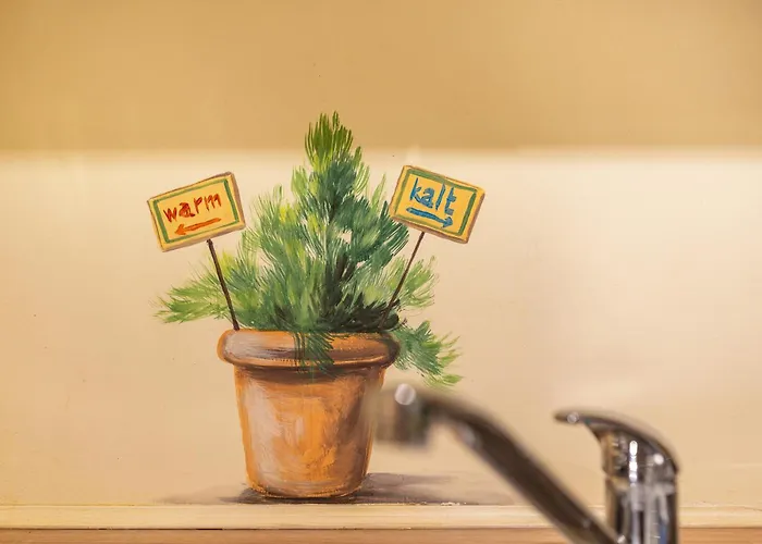 Schusterjunge I Zentral I I Kueche & Bad I Parkplatz