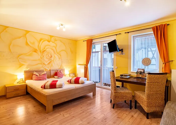 Апарт-отель Schusterjunge I Zentral I I Kueche & Bad I Parkplatz Засбахвальден